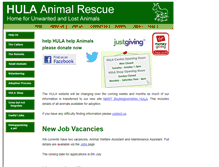 Tablet Screenshot of hularescue.org